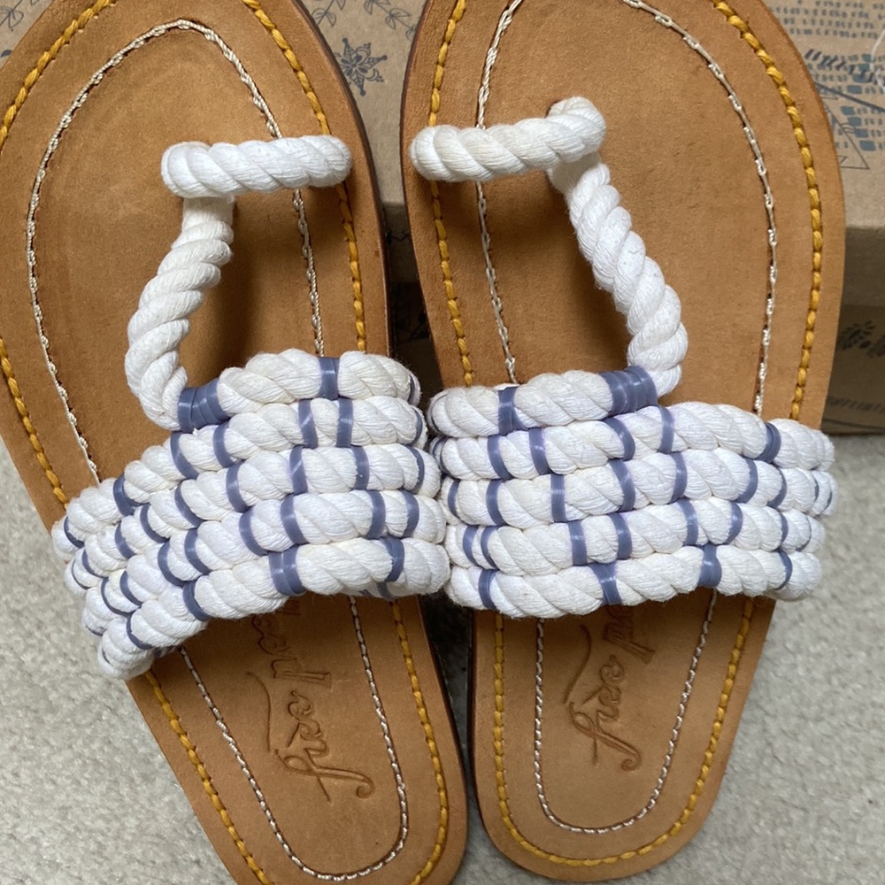 New Free People slip on sandals